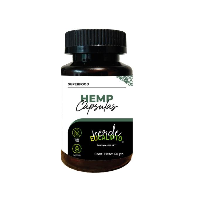 CÁPSULAS DE HEMP 60 caps.