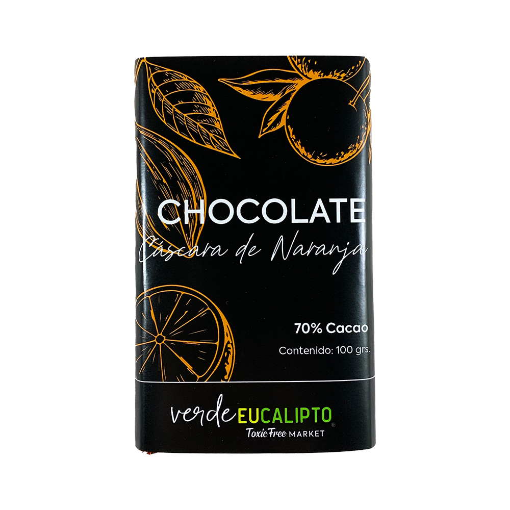 ​CHOCOLATE CÁSCARA DE NARANJA 100 grs.