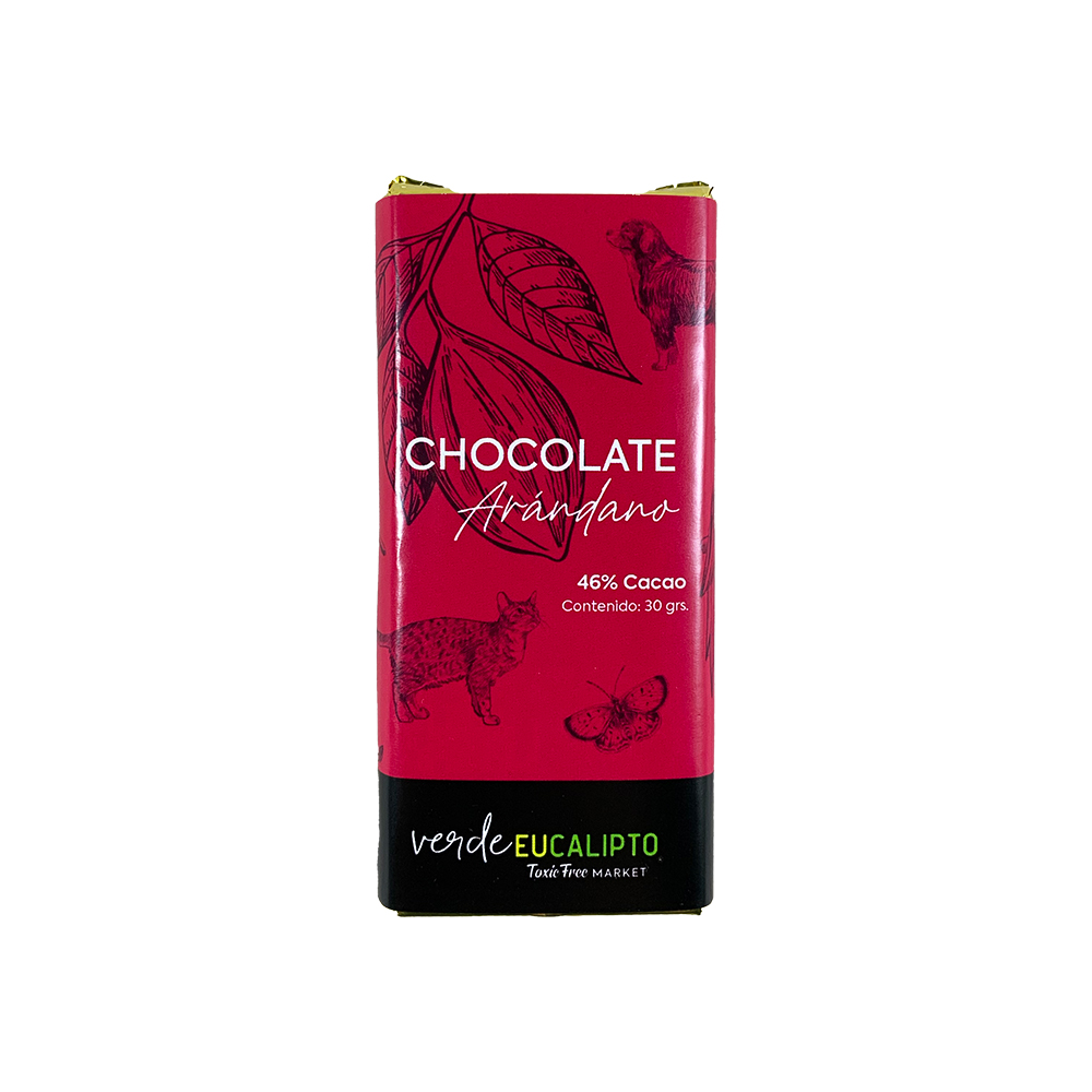 ​CHOCOLATE ARÁNDANO 30 grs.