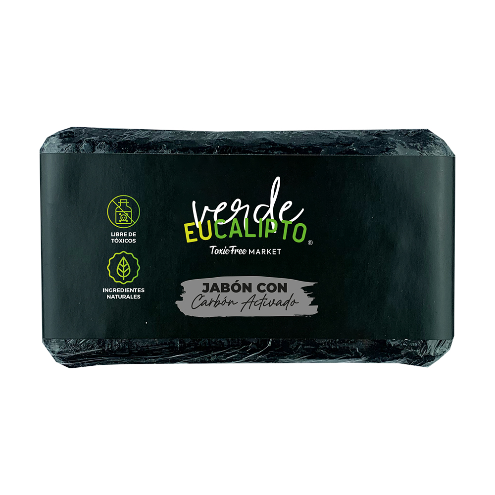 JABÓN CON CARBÓN ACTIVADO 125 grs.