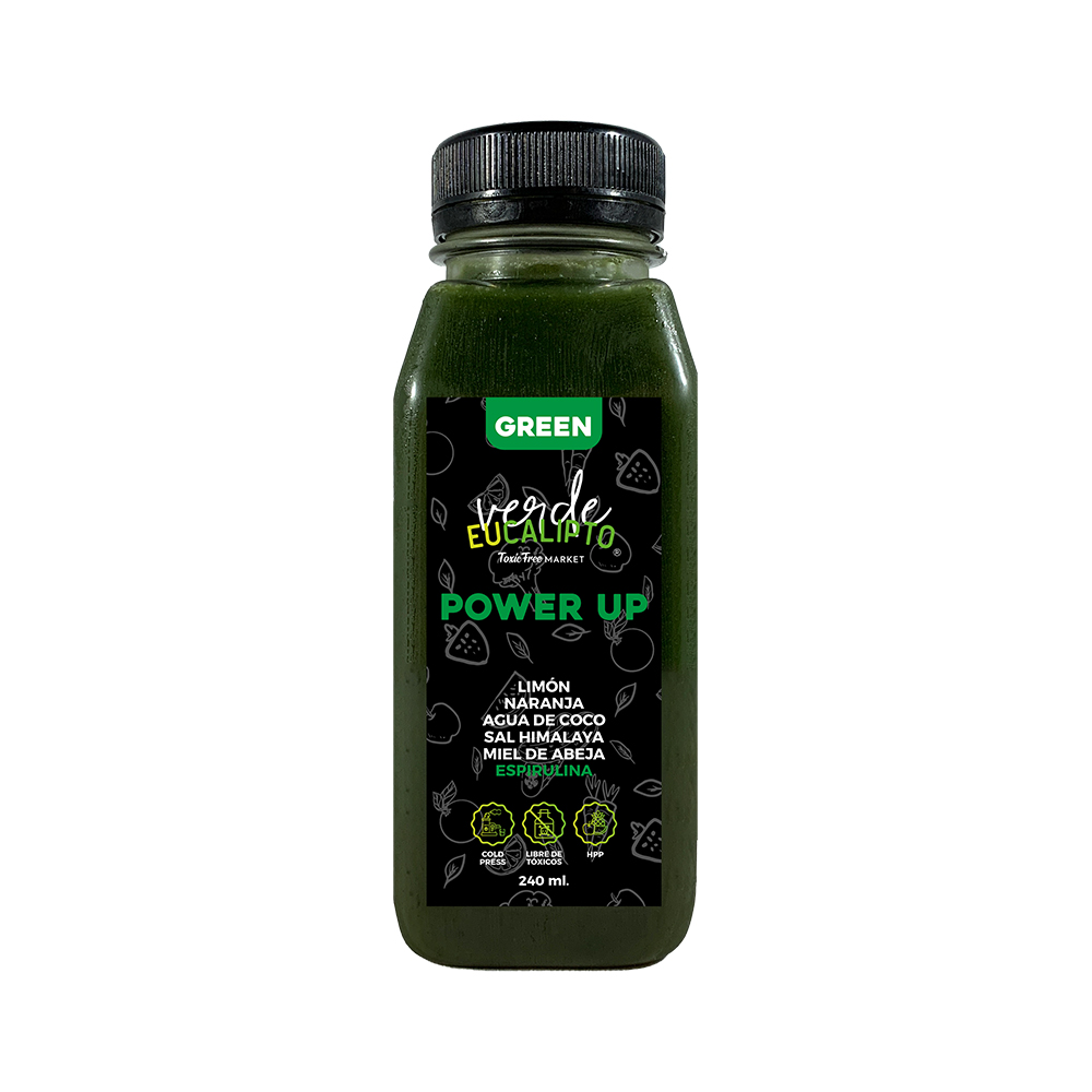 POWER UP GREEN 240 ml.