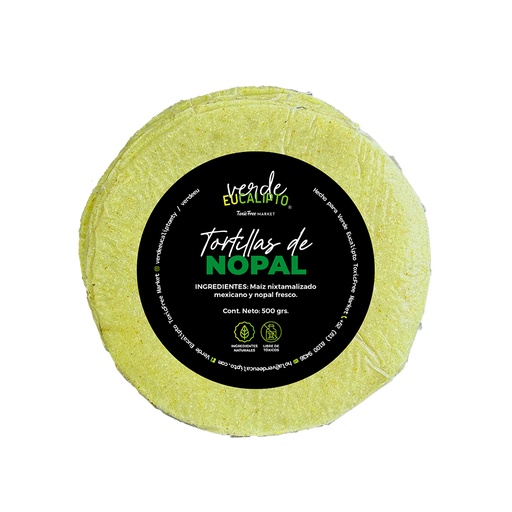 TORTILLAS DE NOPAL 500 grs.