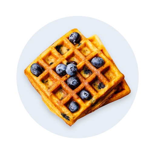 WAFFLE BLUEBERRY 100 grs.