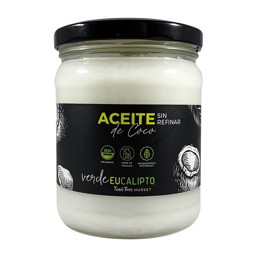 ACEITE DE COCO EXTRA VIRGEN SIN REFINAR 350 grs.