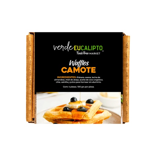 CAMOTE WAFFLE BOX 4 pz.