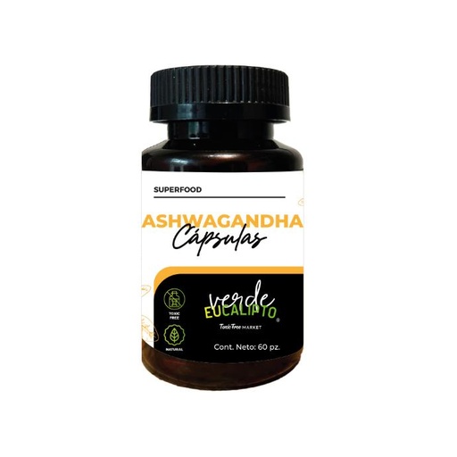 CÁPSULAS DE ASHWAGANDHA 60 caps.