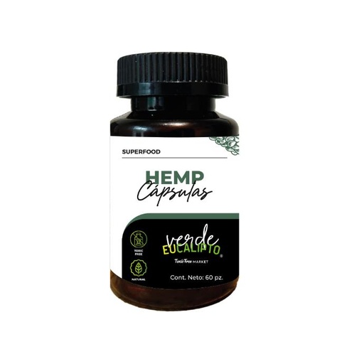 CÁPSULAS DE HEMP 60 caps.
