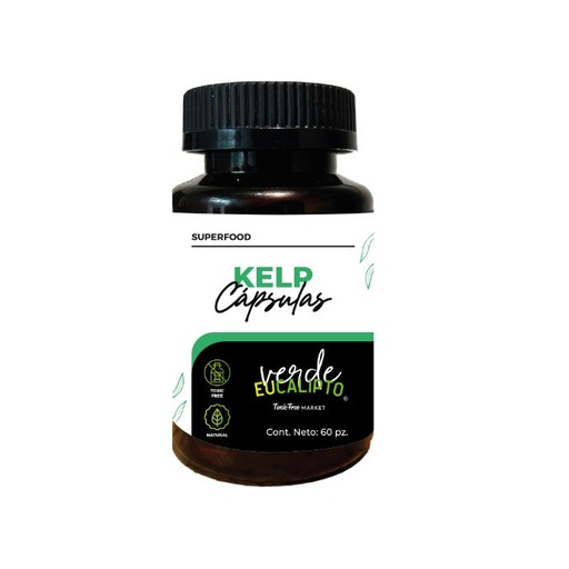 CÁPSULAS DE KELP 60 caps.