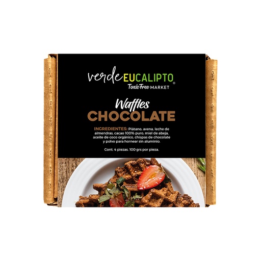CHOCOLATE WAFFLE BOX 4 pz.