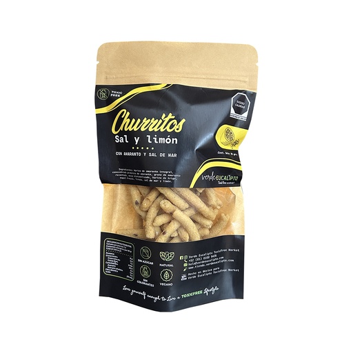 CHURRITOS SAL Y LIMON 90 grs.