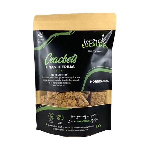 CRACKERS FINAS HIERBAS 200 grs.