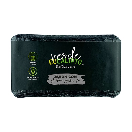 JABÓN CON CARBÓN ACTIVADO 125 grs.