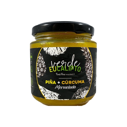 MERMELADA DE PIÑA Y CURCUMA 210 grs.