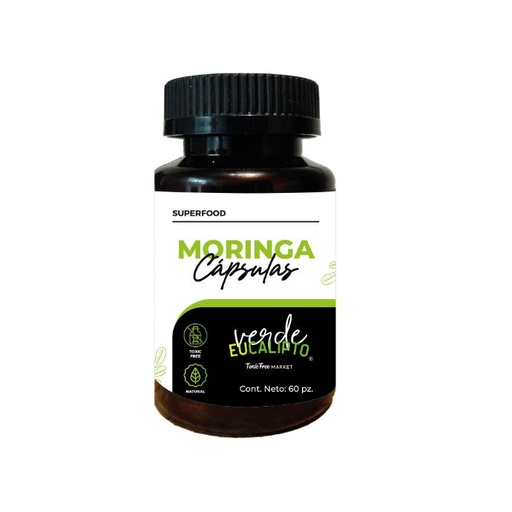 CÁPSULAS DE MORINGA 60 caps.