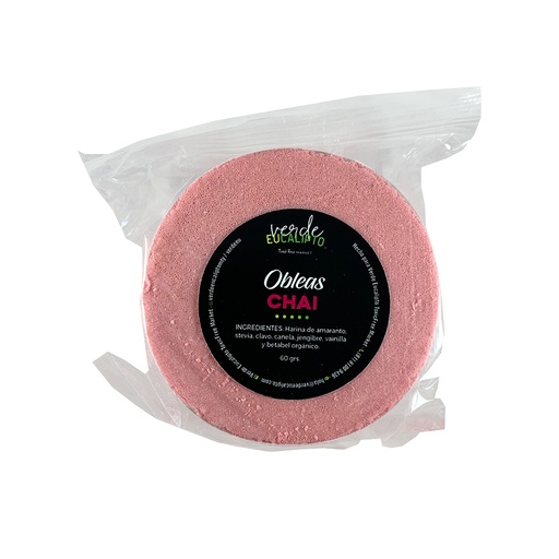 OBLEA CHAÍ 60 grs.