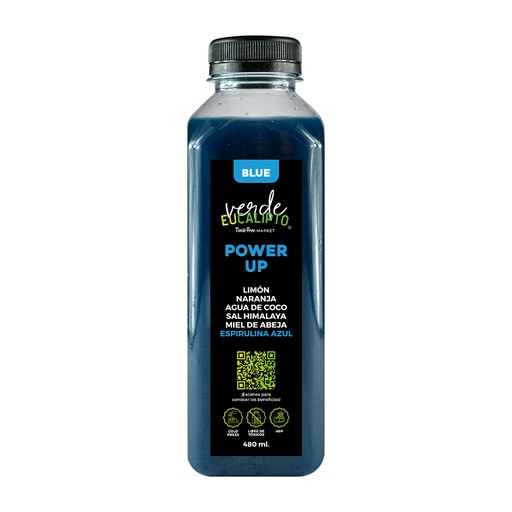 POWER UP BLUE 480 ml.