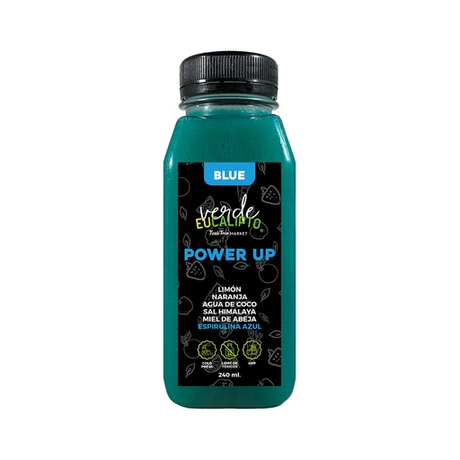 POWER UP BLUE 240 ml.