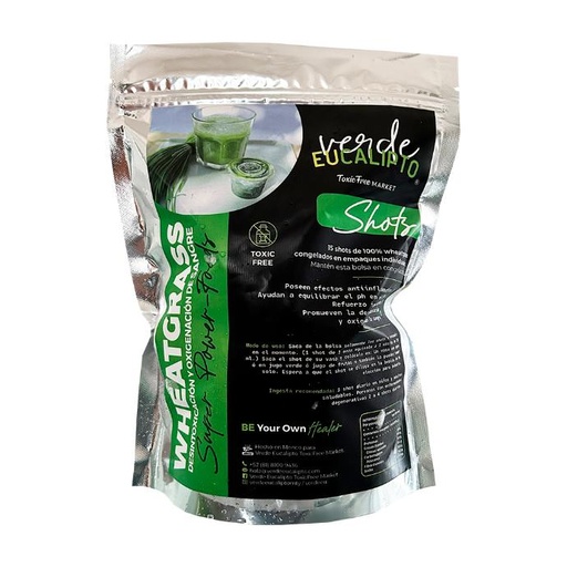 SHOT DE WHEATGRASS 15 shots